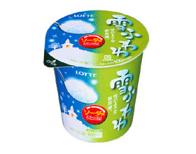 雪ふわわ・ソーダ味(会社サイトより)