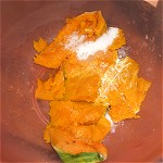 Oribe bun of pumpkin Image