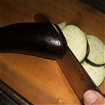 Miso stir-frying style of eggplant Image