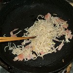 Boiled food of Cut and dried radish Image