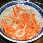 Mustard salad of carrot Image