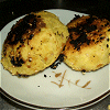 Potato sesame bun made from sweet potato Image