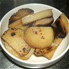 Stir-frying boiling of mushroom and potato Image