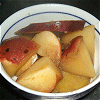 Sweet Potato and apple sweetly boiled Image