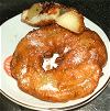 Apple doughnut Image