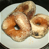 Mochi-mochi soybean flour doughnut Image