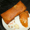 Spring roll of pumpkin Image