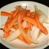 Vinegar pickle of carrot Image