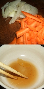 Vinegar pickle of carrot Image