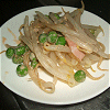 Aurora source of bean sprout and bacon Image