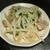Curry mayonnaise dressing of bean sprout Image