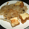 Miso flavor of bean sprout and thickness deep-frying Image