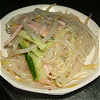 Bean sprout gelatin noodle salad Image